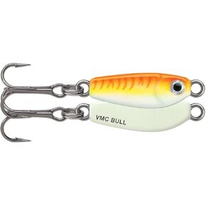 VMC Bull Spoon 1/8 oz Glow Orange Fire UV