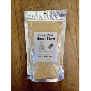 Premium Roach Chow/Cricket Chow Balanced Protein Diet by Five-Star Feeders (5 Pounds)