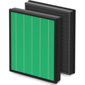 300 Replacement Filter for Coway AIRMEGA Max2 300/300S Combined True HEPA with Activated Carbon 2-in-1 Filter, AP-1515-FP