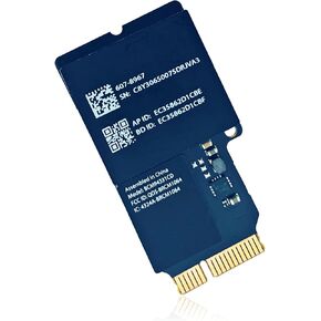 Airport Wireless Network Card,WiFi Bluetooth 4.0 Bt Wireless WiFi Airport Card BCM94331CD Replacement for iMac 21.5" 27" A1418 A1419 802.11n Airport Wireless Network Card（2012 Year）