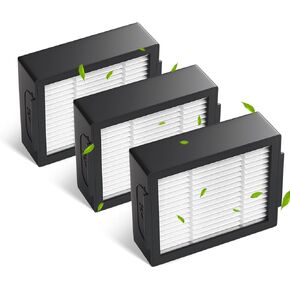 Replacement 4639161 High-Efficiency Filter for iRobot Roomba e, i, and j Series Robot Vacuums Filter - 3-Pack