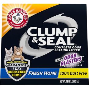 ARM & HAMMER Clump & Seal Cat Litter, Fresh Scent 14lb