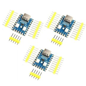 HiLetgo 3pcs RP2040-Zero RP2040 Microcontroller PICO Development Board Dual-core 264KB Cortex M0+ Processor 2MB Flash (with Unsoldered Pins)