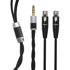 KK Cable TV-AK HiFi WM1A/1Z, NW-ZX300A, PHA-2A 4.4MM Male Balanced for LCD-2 LCD-3 LCD-4 LCD-X LCD-XC etc. Headphones, TV-AK (1.5M/4.9ft)