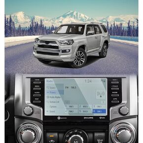 (2 Pack Screen Protector for 2020 2021 2022 2023 Toyota 4Runner 8 Inch HD Anti-Fingerprint 9H Hardness Tempered Glass Protective Film Car Radio Accessories