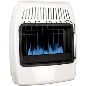 Dyna-Glo 20,000 BTU Liquid Propane Blue Flame Vent Free Wall Heater, White