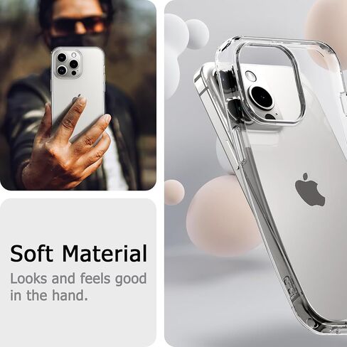 متوافق مع حافظة هاتف iPhone 13 Pro، غطاء هاتف شفاف غير أصفر مصمم للحماية القصوى، حافظة هاتف iPhone 13 Pro 0928 in Saudi Arabia