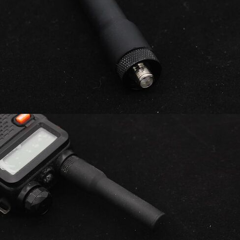 Two-Way walkie-Talkie Silicone Soft Antenna Thumb Big VHF/UHF 144/430Mhz SMA Compatible with Kenwood baofeng UV5R, UV82HP（2 Pack） in Saudi Arabia