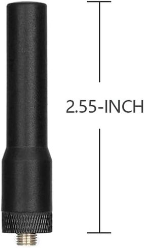 Two-Way walkie-Talkie Silicone Soft Antenna Thumb Big VHF/UHF 144/430Mhz SMA Compatible with Kenwood baofeng UV5R, UV82HP（2 Pack） in Saudi Arabia
