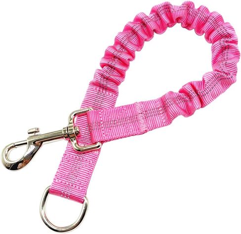Short Dog Leash Extender, 18 in Bungee Shock Absorbing, Nylon Multifunctional Dog Leash for Medium Large Dogs Walking Training Running (Green) in Kuwait