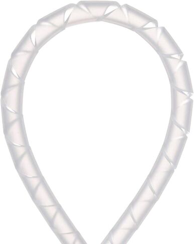 Panduit T25F-C Spiral Wrap, 0.25" OD, Polyethylene, Natural (100-Foot) in Saudi Arabia