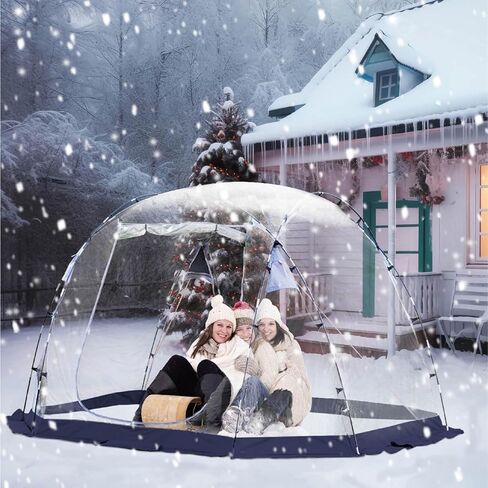 Bubble Tent 10'x10' Outdoor Tent 4-6 Person Screen House Igloo Tent for Cold Protection Camping Tent in Kuwait