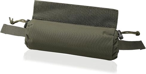 Ifak Medical Trauma Roll Up Drop Bag EMT First Aid Sub Abdominal Carrying Pouch with Hook-N-Loop Tactical First Aid Drop Pouch for Plate Carrier/Chest Rig Vest in Kuwait