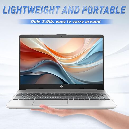 كمبيوتر محمول HP 15 Slim Copilot Ready AI • ذاكرة وصول عشوائي (RAM) سعة 16 غيغابايت • وحدة تخزين سعة 1 تيرابايت (محرك أقراص SSD سعة 512 غيغابايت + محرك أقراص ثابت خارجي سعة 512 غيغابايت) • معالج Intel رباعي النواة يعمل بالذكاء الاصطناعي • عمر بطارية طويل  in Saudi Arabia