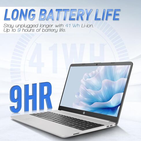 كمبيوتر محمول HP 15 Slim Copilot Ready AI • ذاكرة وصول عشوائي (RAM) سعة 16 غيغابايت • وحدة تخزين سعة 1 تيرابايت (محرك أقراص SSD سعة 512 غيغابايت + محرك أقراص ثابت خارجي سعة 512 غيغابايت) • معالج Intel رباعي النواة يعمل بالذكاء الاصطناعي • عمر بطارية طويل  in Saudi Arabia