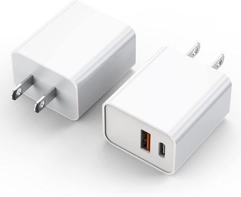 iPhone 16 Charger,USB C Charger Fast Charging,2Pack 40W Dual Port Fast Wall Charger Block for Apple iPhone 16/15 Plus/15 Pro Max/iPad Pro/Air/Mini/AirPods & More (2Pack 6FT USB C to C Cable Included) in Saudi Arabia