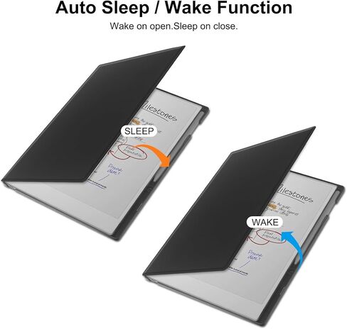 حافظة لجهاز Remarkable Paper Pro مقاس 11.8 بوصة (إصدار 2024)، غطاء حماية خلفي صلب وخفيف الوزن، مناسب للكمبيوتر اللوحي الورقي الرائع مع شاشة ملونة مقاس 11.8 بوصة، خاصية النوم/الاستيقاظ التلقائي، أزرق in Kuwait