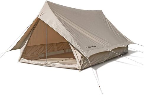 Naturehike Cotton Retro Tent Outdoor Glamping Camping Cabin Tent (Extend 5.6) in Saudi Arabia