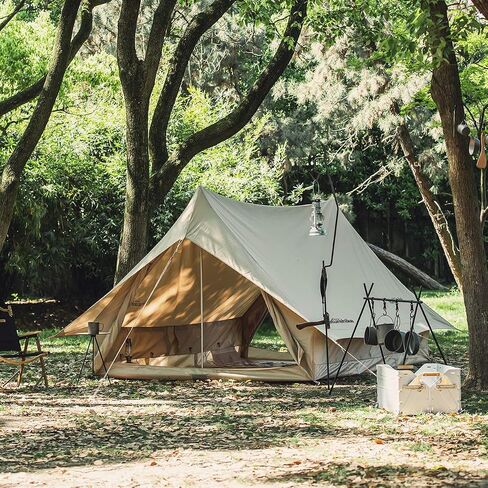 Naturehike Cotton Retro Tent Outdoor Glamping Camping Cabin Tent (Extend 5.6) in Saudi Arabia
