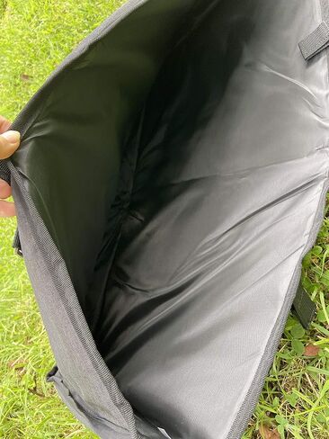 حقيبة تخزين CAMPINGMOON مقاس 25.2 بوصة × 15.2 بوصة مع مادة بطانة داخلية للاستخدام في الهواء الطلق وحقيبة حمل طاولة قابلة للطي باللون الرمادي B-230-H in Saudi Arabia