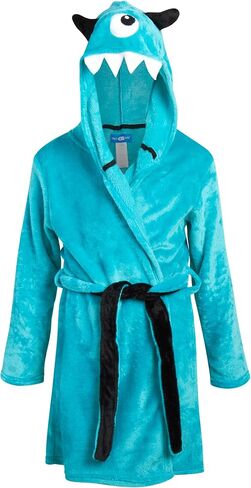 ONLY BOYS Bathrobe - Plush Fleece Bathrobe: Crocodiles, Sharks, Dinosaurs, Ninjas (6-14) in Kuwait