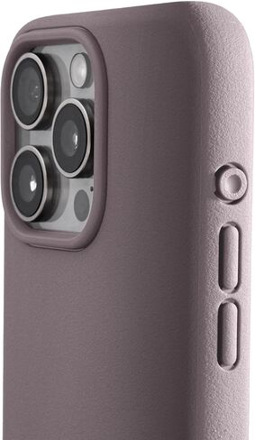 TineeOwl for iPhone 16 Pro Max Magnetic Case, Compatible with MagSafe, TPU, Minimalist, Slim/Thin, Grippy, Microfiber Lining, Rounded Action Button - Dune Series (Almost Black, iPhone 16 Pro Max) in Saudi Arabia