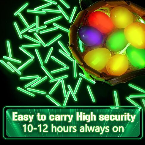 Jenaai 500 Pcs Fishing Glow Sticks Bulk for Bobbers Mini Glow Stick Rod Tip for Fishing Poles Small Glow Sticks for Night Fish Easter Eggs Easter Basket Stuffer(1.5 Inch,Green) in Kuwait