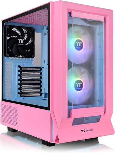 Thermaltake Ceres 350 MX/Bubble Pink/Mid Tower/CT140 ARGB Fan*2/CT140 Fan*1/Mesh & TG Front Panel/Hidden-Connector MB/CA-1Z3-00MAWN-00 in Saudi Arabia