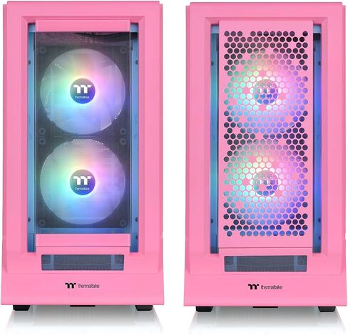 Thermaltake Ceres 350 MX/Bubble Pink/Mid Tower/CT140 ARGB Fan*2/CT140 Fan*1/Mesh & TG Front Panel/Hidden-Connector MB/CA-1Z3-00MAWN-00 in Saudi Arabia