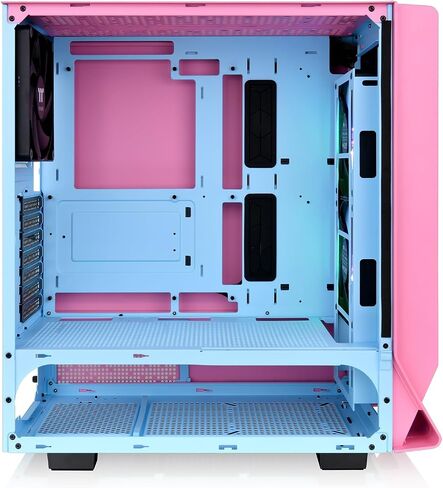 Thermaltake Ceres 350 MX/Bubble Pink/Mid Tower/CT140 ARGB Fan*2/CT140 Fan*1/Mesh & TG Front Panel/Hidden-Connector MB/CA-1Z3-00MAWN-00 in Saudi Arabia