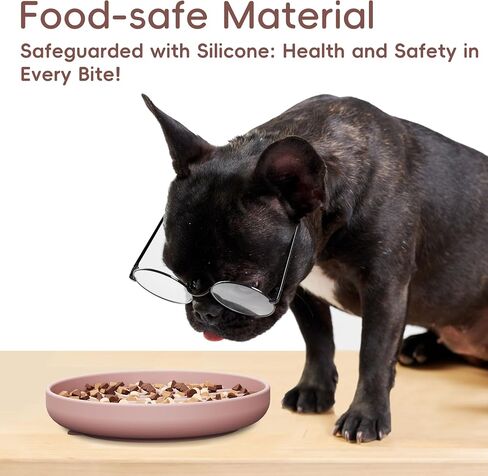 Slow Feeder Dog Bowls, Silicone Slow Feeder for Dogs & Puppies, Dog Puzzle Bowl with Suction Cups for Anxiety Relief, Slow Eating, Dishwasher Fit, for All Breed, Green in Saudi Arabia