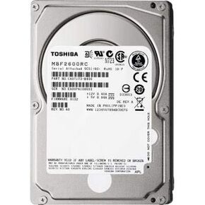 Toshiba MBF2600RC - Hard Drive - 600 GB - SAS (CR5527) Category: Internal Hard Drives (Renewed)