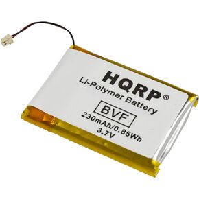 HQRP Battery Compatible with Jabra 14192-00 AHB412434PJ, Pro 9400, Pro 9400SH, Pro 9450, Pro 9460, Pro 9465, Pro 9470 Headset