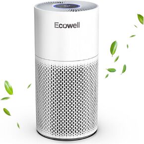 ECOWELL Air Purifiers for Home Large Room up to 2314sq.ft in 60 Min, 29dB, CADR 212CFM, Air Purifiers for Bedroom Pets with H13 True HEPA Filter, Removes 99.97% Mold Smokers Pet Dander Dust Odor