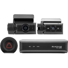 DR970X Box-2CH IR Plus 64GB | 4K/Full HD 2 Channel Cloud Dashcam and Secure Recording Box | STARVIS 2 CMOS Sensor | Built-in Wi-Fi, GPS, Parking Mode, Optional LTE | Dashcam Front and Inside