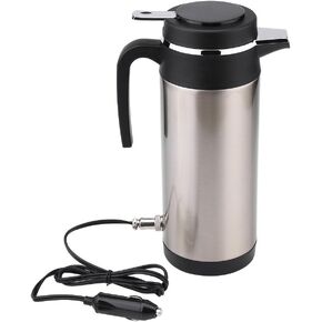 Electric Car Kettles Boiling Heat Cup Insulation Insulated Bottles 450ml 12V Stainless Steel Cigarette Lighter Plug
