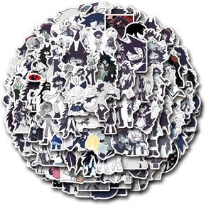 Fundamental Paper Education Stickers, 110 Pcs Cartoon Stickers for Fans Gift，Water Bottle Computers Laptop Luggage Computer Mobile Phone Skateboard Bike Decals