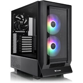 Thermaltake Ceres 350 MX/Black/Mid Tower/CT140 ARGB Fan*2/CT140 Fan*1/Mesh & TG Front Panel/Hidden-Connector MB/CA-1Z3-00M1WN-00