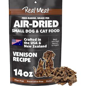 TRMC Real Meat Grain Free All Natural Dog & Cat Foods (Venison, 14oz, Pack of 4)