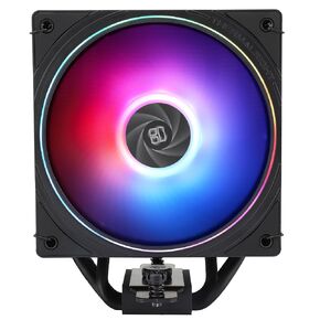Thermalright Assassin Spirit 120 Vision Black ARGB CPU Air Cooler with 1.54in IPS Display, 120mm PWM Fan, Support Intel lga1700/1150/1151/1200, AMD AM4/AM5