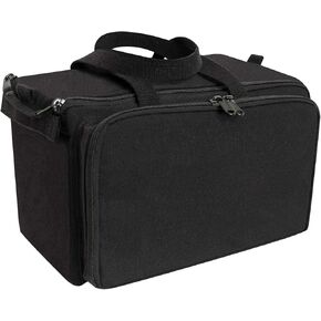 Rothco 19289 Canvas Tactical Shooting Range Bag - Black
