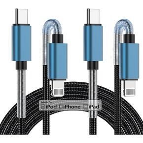 Long USB C to C Charger Cable 10ft, 60W Type C to C Fast Charging Cord for Apple iPhone 15 Plus/15 Pro Max, MacBook Pro 2021/2020/2019/2018,iPad 12.9/11 inch/Mini/Air 5/4,Samsung Galaxy S24/S23 Ultra