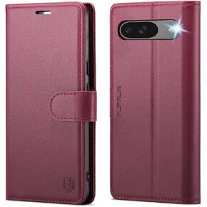 for Google Pixel 9 5G/Pixel 9 Pro 6.3" Wallet Case with RFID Blocking Credit Card Holder, PU Leather Folio Flip Kickstand Protective Shockproof Cover Women Men for Pixel 9/9Pro Phone case (Purple)