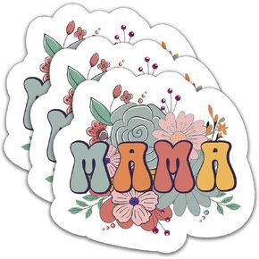 (3Pcs) Nana Sticker, Grandmother Sticker, Perfect for Grandmothers Grandma Mimi Women Mother's Day– Waterproof Vinyl Decal for Books Laptops Phones Tumblers Water Bottles, Size 3 x 1.9 Inch