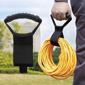 Cable Storage Straps - 1 Pack Garden Hose Storage Straps - Heavy-Duty Hook and Loop Straps, Garden Water Hoses and Garage Tool (1 Pack)