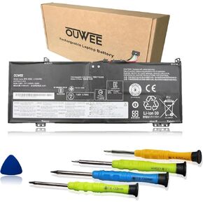 OUWEE L18D3PG1 بطارية الكمبيوتر المحمول متوافقة مع Lenovo 100e 500e Chromebook 1st Gen/100e 300e 500e Chromebook 2nd Gen/100e 300e 2nd gen series 5b10s75394 l17m3pb0 l17l3p0 l17c3pg0