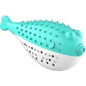 Cat Toothbrush Catnip Toy, Interactive Chew Toy with Built-in Bells, Rubbing Face Eliminate Loneliness,Easy Clean