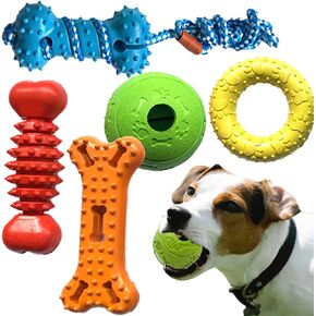 Jalousie 14 Pack Puppy Chew Dog Rope Toy Assortment for Small Medium Large Breeds
