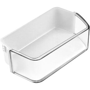 Upgraded DA97-12657A (not DA97-12650A) Refrigerator Door Shelf (LEFT) for Samsung Refrigerator Parts RF260BEAESR RF261BEAESR RF261BEAESP Replaces AP5621270 DA63-06867 With Cleaning Cloth in Kuwait