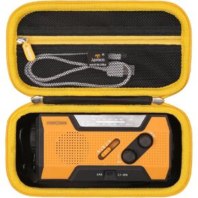 Aproca Portable Hard Storage Case, for FosPower Emergency Weather Radio (Model A1) NOAA/AM/FM 7400mWh Portable Power Bank